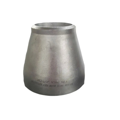 Colocaciones de tubería de acero de la aleación del reductor de Monel400 ECC XXS 6&quot; X8&quot; ASME B16.9