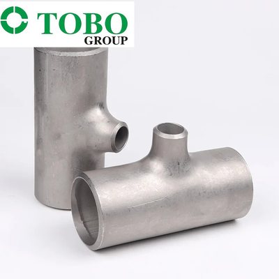 ANSI/ASME Acero inoxidable Acero carbono Saldado de trasero Tee Tamaños y material personalizables Calidad industrial