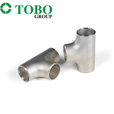 ANSI/ASME Acero inoxidable Acero carbono Saldado de trasero Tee Tamaños y material personalizables Calidad industrial