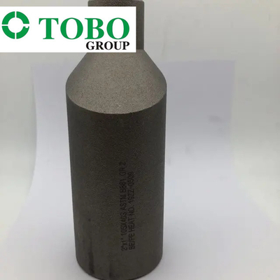 Acero de aleación forjado del titanio de las instalaciones de tuberías ASTM B861 GR2 2" x 1" entrerrosca del macho de estampar de la aleación del titanio de SCH10S x SCH40S