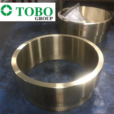 Buje de bronce del tornillo del cojinete liso de la fractura del acero de aleación de Oilless de la alta precisión que forra