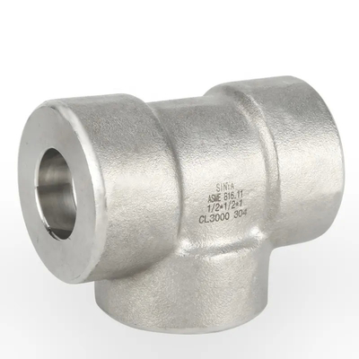 ANSI/ASME Acero inoxidable Acero carbono con rosca Tee Tamaños y materiales personalizables Calidad industrial