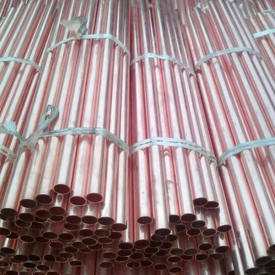 Tubos de cobre y níquel / tubos de cobre y níquel Casas de madera o palets pulidos Diámetro interno personalizado