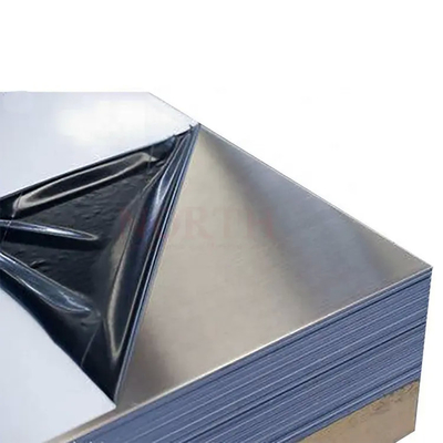 Refracción de espejo 2B Placa de acero laminado en frío Hoja de bobina de acero al carbono 3-8 toneladas Peso económico