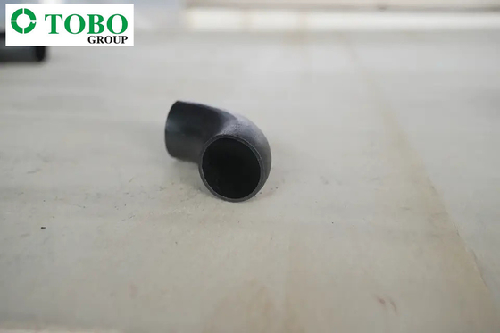 Colocaciones/de la tubería de acero de la aleación del tamaño A234 WP5 de TOBO Customed codo soldado con autógena 90 grados