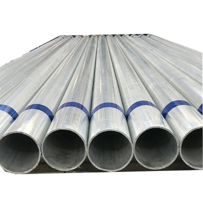 SCH80 galvanizado tubo de sumersión en caliente 10,97 mm pared para la construcción ASTM A53 estándar SGCC grado
