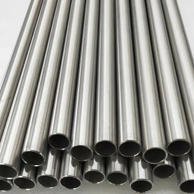 Tubo de aleación de titanio anodizado y pulido ASTM B338 B861 B862 Compatible con las temperaturas