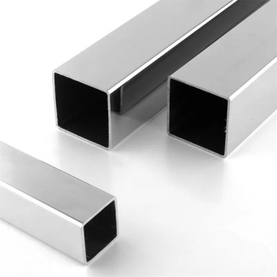 Precio de fábrica de alta calidad 3*3 Tamaños Tubo de aluminio hueco rectangular aleación 3003 3004 3005 tubo cuadrado de aluminio