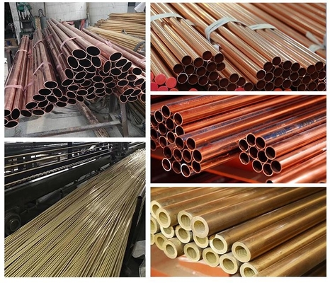 Tubos de cobre y níquel de precisión mecanizada para aplicaciones industriales