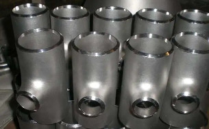 Las piezas de soldadura de trasero Hastelloy C276 Reducing Tee S32750 3X4 ASME B16.9