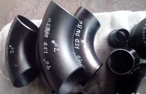 Codo A234 WPB de acero al carbono sin costura de 90° y 45° SCH80s Accesorio de tubería ANSI B16.9