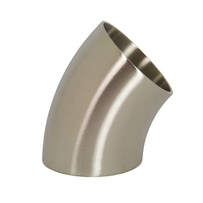 Metal de aleación de níquel Inconel 600 45 grados Butt soldado Codo ASME B16.9 1 a 24 pulgadas de plata