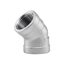 Codo Roscado Macho de Radio Corto 90°/45° Accesorio de Tubería ASME B16.9 Fabricado