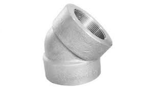 Codo Roscado Macho de Radio Corto 90°/45° Accesorio de Tubería ASME B16.9 Fabricado