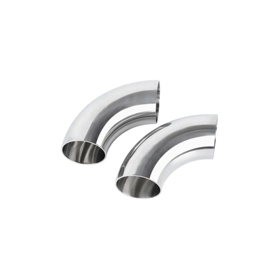 Metal de aleación de níquel Inconel 625 Mejor 45 grados Butt Soldadura Codo ASME B16.9 Tamaño personalizado Plata