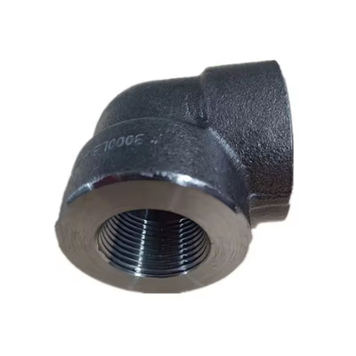 ANSI/ASME Acero inoxidable Codo roscado de acero al carbono Tamaños y materiales personalizables Calidad industrial