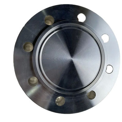 Brida de acero aleado certificada por API con diseño redondo y conexión de soldadura, diseñada para tuberías industriales duraderas y recipientes a presión