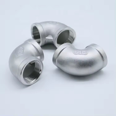 Fabrica de ventas directas Accesorios de tubería Codo 90 grados 45 grados Material de acero inoxidable Soldado 2 pulgadas Codo