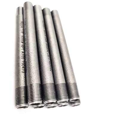 Fittings de tuberías sin costura de acero de aleación ASTM A234 Codo pintado de negro Tees Reducidores Caps