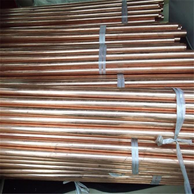 Tubo de cobre y níquel de calidad personalizada, pulido, tubo de pared estándar ASTM en cajas o palets de madera