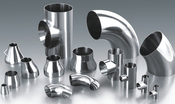 Fittings para tuberías de acero inoxidable 90 grados OD 3" SCH40S A403 LR BW Codo