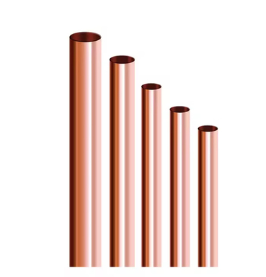 Tubo sin costura de cobre de aleación de níquel tubo de acondicionamiento de cobre tubo 3/8 1/4 en bobina para el aire