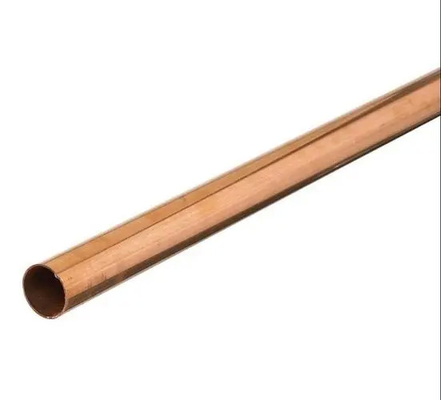 Tubo sin costura de 20 mm y 75 mm de aleación de cobre y níquel C70600/cn102 En12451 Cuni10fe1mn
