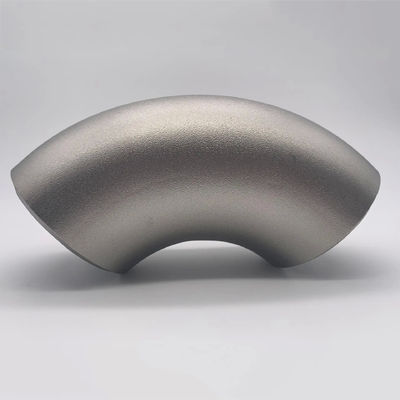 Codo LR de acero aleado de alta presión de 45° para tuberías sin costura de 1/2" SCH40