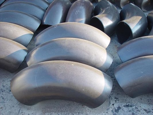 Codo LR de acero aleado de alta presión de 45° para tuberías sin costura de 1/2" SCH40