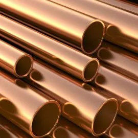 Tubería sin costura resistente a la corrosión de cobre y níquel, ideal para aplicaciones industriales marinas y sistemas de intercambiadores de calor