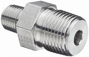 ASTM B366 Acero de aleación forjada Hex Head Plug Filamento de hilo masculino 1/4" ′′"