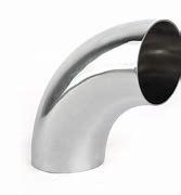 Los componentes de las tuberías de acero inoxidable 90 grados LR BW Codo OD 2" SCH10S A403 3D