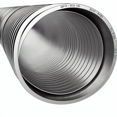 Tubo de acero inoxidable de gran diámetro sch10-sch160 superduplex para una alta resistencia a la corrosión en entornos agresivos