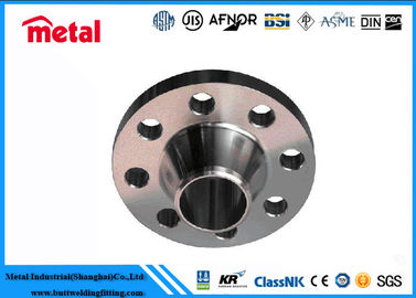 Cuello de soldadura de acero inoxidable 1500# 5&quot; del reborde UNS S31803 del duplex ASME B16.5