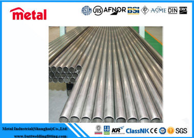 Titanio pulido Gr7 sin costura / tubo de soldadura superficie lisa para aplicaciones de precisión