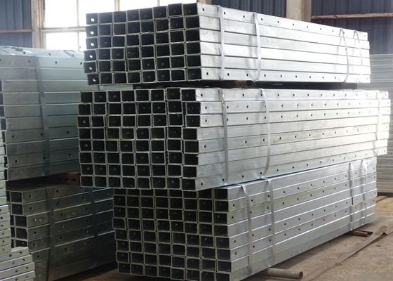 Tubo recubierto galvanizado SCH80 con extremos roscados Tubo de acero duradero ideal para aplicaciones de construcción y plomería