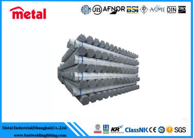 Topo galvanizado de zinc en caliente ASTM A53 EN10219 EN10240 BS1139 JIS G3444 Estándar para estructuras