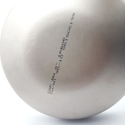 Accesorios de tubería de acero de aleación de cobre y níquel, tapa forjada, tamaño 8", presión de 16 bar