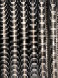SCH40 redondo tubo galvanizado U-fin desnudo engrasado 1 mm - 5 mm