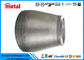 Reductor de acero inoxidable del ANSI B16.9 de la plata de las colocaciones 904L UNS N80904 del duplex estupendo