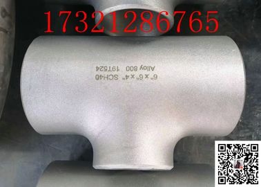 Instalaciones de tuberías de UNS N08800 Alloy800 1&quot; SCH40 alta estabilidad termal del ANSI B 16,9