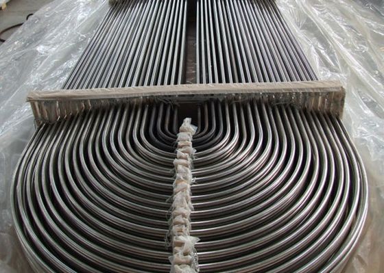 Tubo U Fin de acero inoxidable de aleación con técnica de laminado en caliente diseño de superficie extendida
