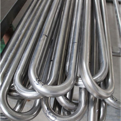 SCH40 redondo tubo galvanizado U-fin desnudo engrasado 1 mm - 5 mm