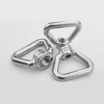Ojo oval de acero triple Din583 Ring Nut de carbono del dedal