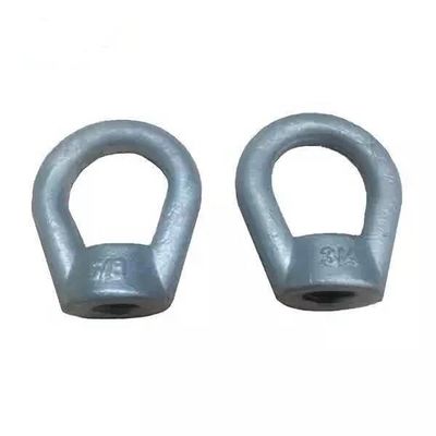 Ojo oval de acero triple Din583 Ring Nut de carbono del dedal