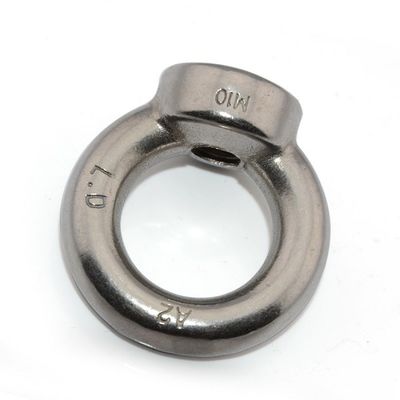 Ojo oval de acero triple Din583 Ring Nut de carbono del dedal