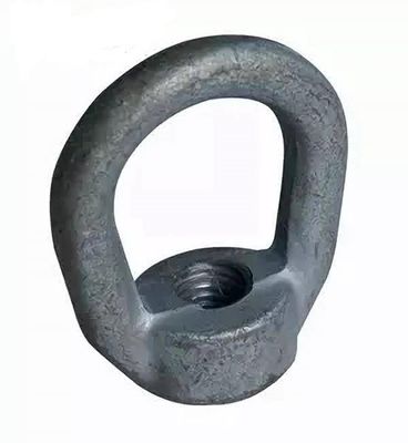 Ojo oval de acero triple Din583 Ring Nut de carbono del dedal