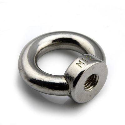 Ojo oval de acero triple Din583 Ring Nut de carbono del dedal