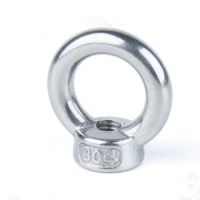 JIS B1168 galvanizó nueces de elevación del ojo de DIN582 SS304