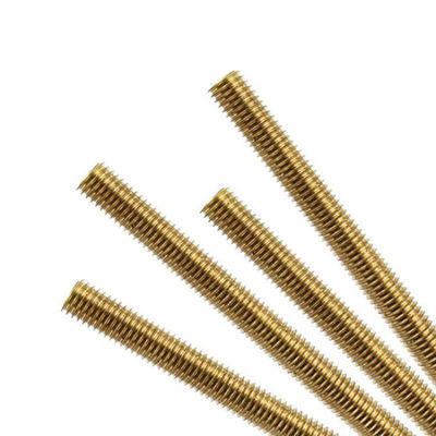 ASTM estructural A193 M6 M8 M12 Din975 Rod roscado cobre